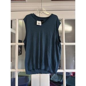 JF J Ferrar Sweater Vest Mens XL Modern Fit Pullover V-Neck Sleeveless NWT
